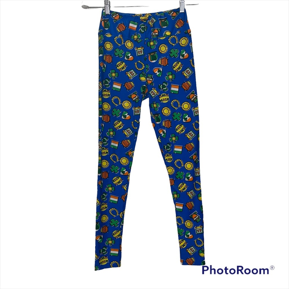 LuLaRoe one size St. Patrick’s day leggings